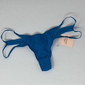 Agent Provocateur Liza Turquoise Thong AP2 Small NWT $150